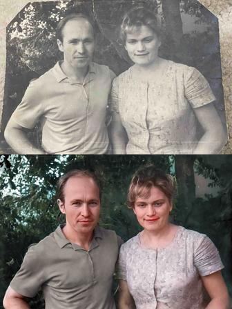 Реставрация старых фотографий