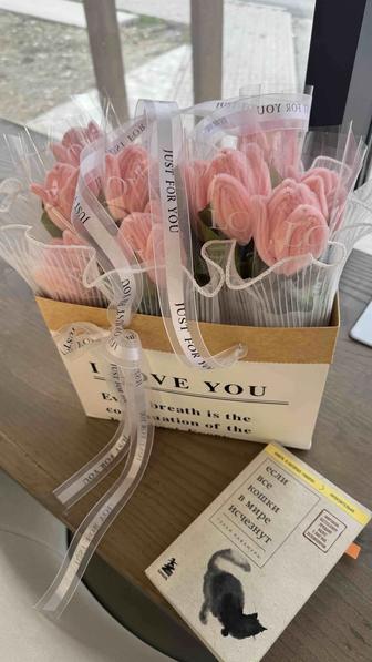 Цветы. Букет ручной работы