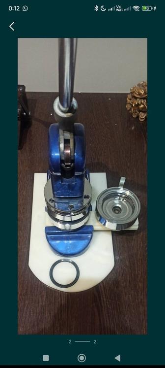 Пресс для изготовления знаков 58мм