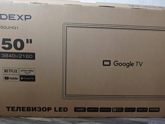 Телевизор DEXP 50 дюймов 127 см диоганаль 4K UltraHD, 3840x2160