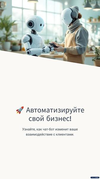 Чат-бот / под ключ заявки 24/7