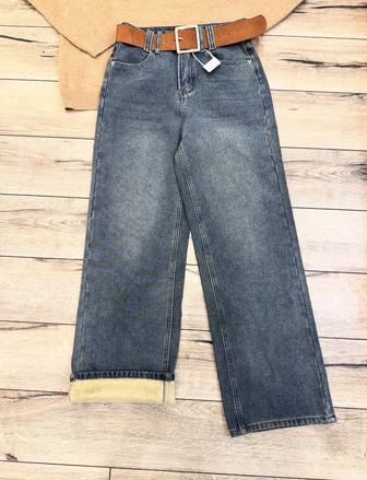 джинсы с начесом