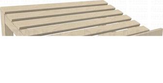 Полки навесные из дерева. Хлебные полки.