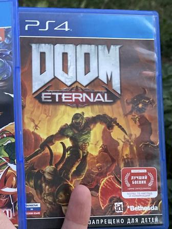 DOOM Eternal Дум этернал диск ПС4 ПС5