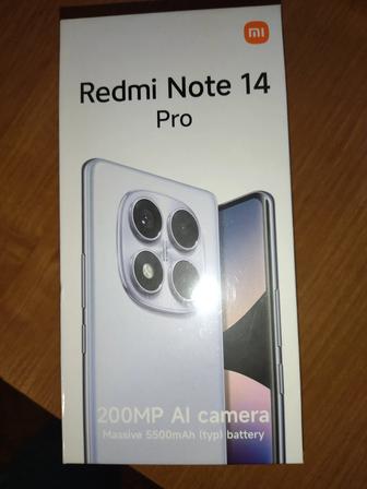 Xiaomi Redmi Note 14 Pro Midnight Black 12/512, новый, Запечатанный.