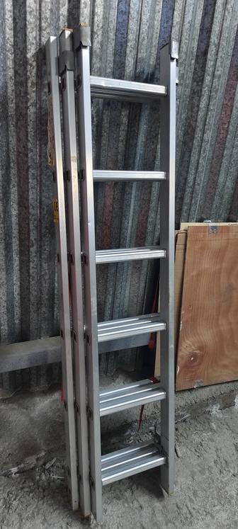 Продается лестница раскладная Трёхсексекционная 6 ступеней