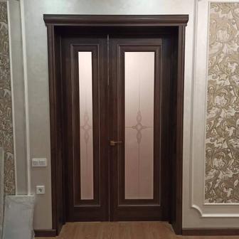 Профессиональная установка межкомнатных дверей, монтаж МДФ плинтуса