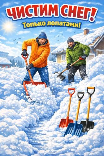 чистка снега