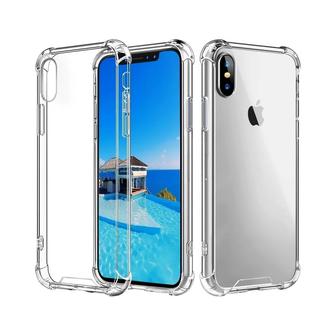 Прозрачный чехол iPhone X/XS, доставка по центру Алматы