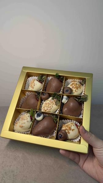 Клубника в шоколаде каллебаут