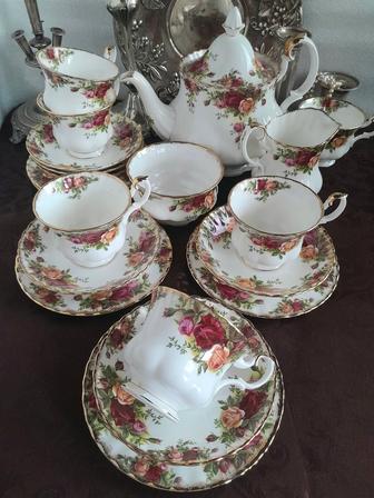 Сервиз чайный Англия фарфор винтаж