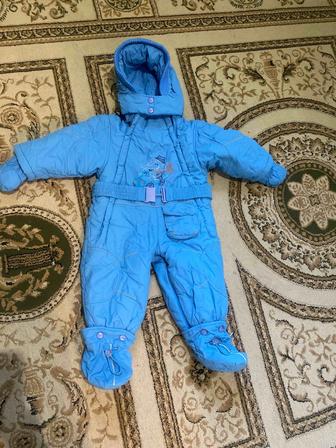 Зимний комбинезон трансформер рост 74