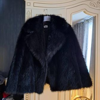 Шуба из эко меха