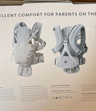 Эрго-рюкзак для детей 0-15 месяцев
BabyBjorn Baby Carrier Free