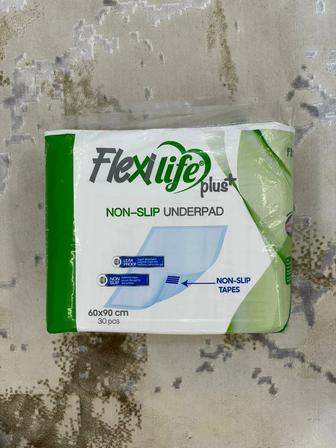 Пеленки FlexiLife plus, Размер 60х90, 30шт в одной упаковке