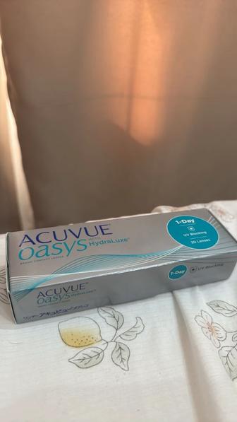 Линзы Acuvue oasys (-3,75) -1day (однодневные)