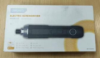 Шуруповёрт аккумуляторный портативный Deli DL667001A, новый