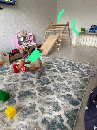 Деревянная горка