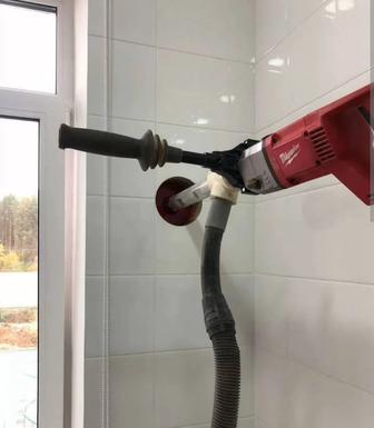 Сверление алмазное сухое и мокрое