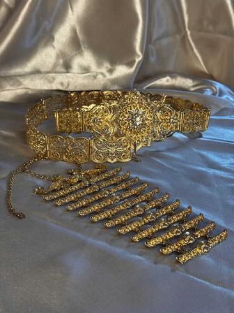 Шикарные Женский пояс и нагрудник