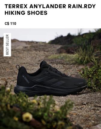 Кроссовки Adidas TERREX ANYLANDER 
черный, Водонепроницаемые оригинал