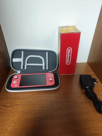 Nintendo switch lite coral