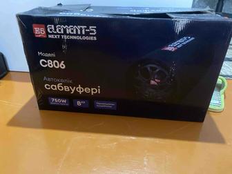Сабвуфер ELEMENT-5 C806 750W 8 (новый