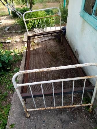 Кровать железная СССР