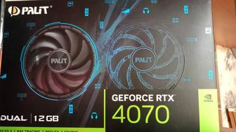 Видеокарта Palit RTX 4070 Dual, 12 GB, GeForce RTX 4070