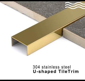 Ликвидация остатков золотой профиль из нержавейки (AISI 304)