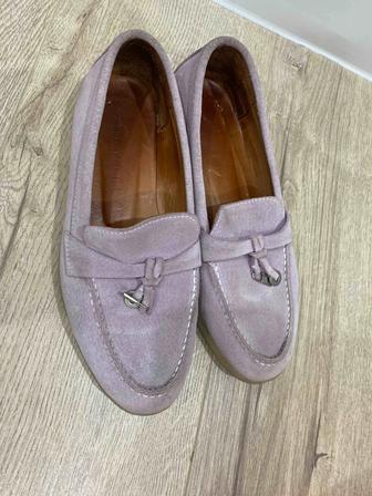 Продам кожаные лоферы loro piana