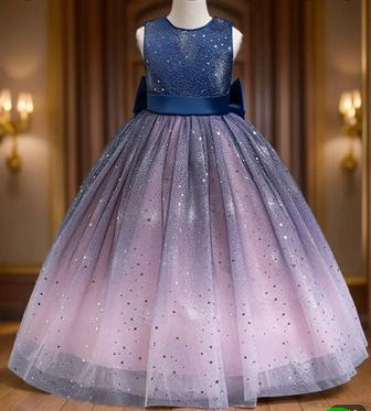 Нарядное платье от 7- 10 лет