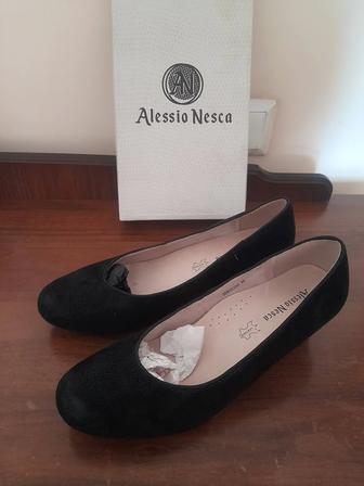 Туфли замшевые