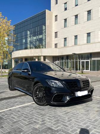 W222 S63 AMG без водителя и без залога. Аренда авто