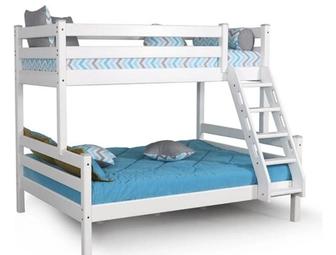 Продаю Двухъярусную кровать Aia home Адель, 80x190, 120x190 см, белый