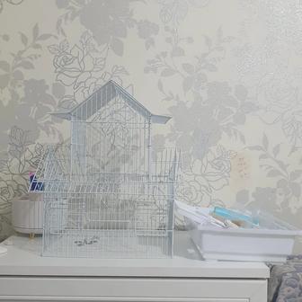 клетка для попугая,птицы