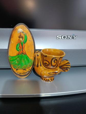 Фигурка Алматинский керамика завод винтаж ретро антураж