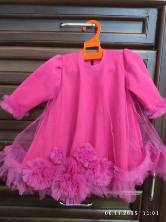 Платье нарядное от9 до 12 мес