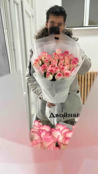 Цветы, букеты, роза