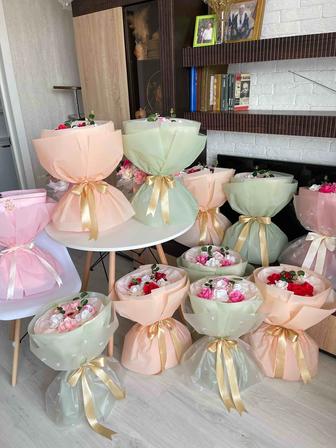 Мыльные цветы