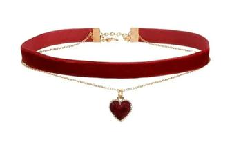 Продам новый красный бархатный чокер