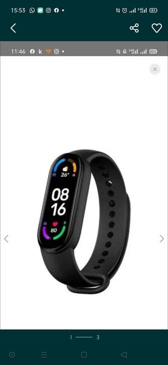 Mi band 6, новый запакованный