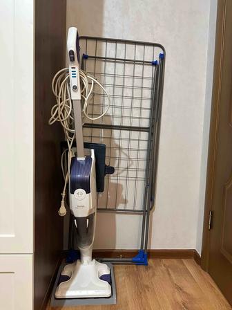 Пылесос Tefal Clean Steam VP7751WH фиолетовый, белый