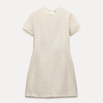 Платье от Zara твидовое , в отличном состоянии