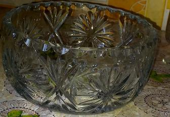 Продажа салатницы хрусталь