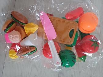 Игрушка набор овощи и фрукты