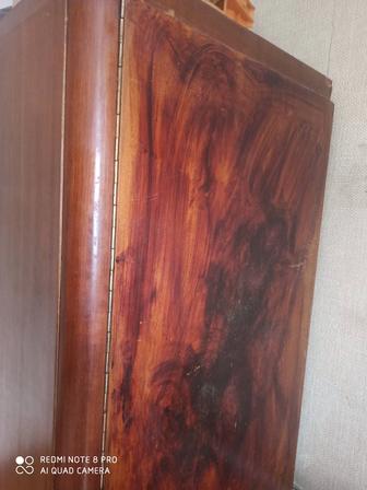 ДОРЕВОЛЮЦИОННЫЙ шкаф ОРЕХ , МАССИВ, 3 двери, крепкий, тяжелый