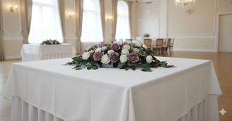 Продам цветочную композицию для оформления праздничного стола.