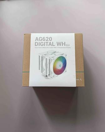 Кулер для процессора DEEPCOOL AG620 DIGITAL WH ARGB