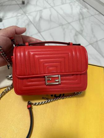 Шикарная сумка Fendi Baguette mini оригинал